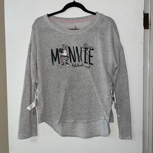Disney Parks Side Bow Minnie Mouse Sweatshirt | M‎